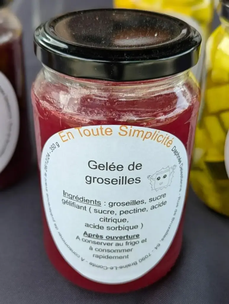 Gelée de groseilles – 350g