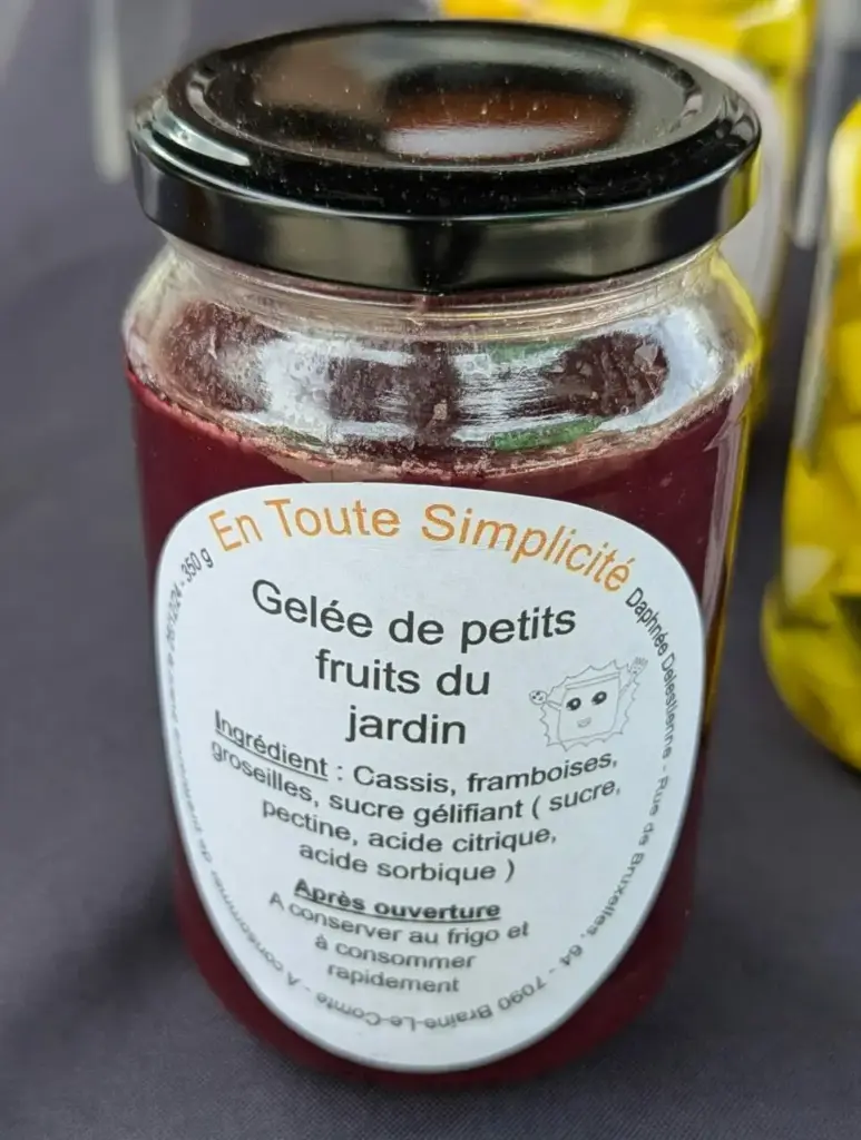 Gelée de fruits du jardin – 350g