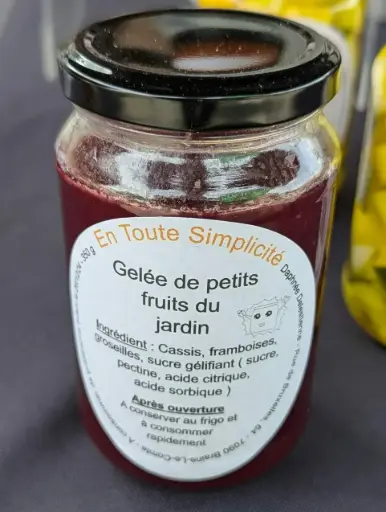 Gelée de fruits du jardin – 350g